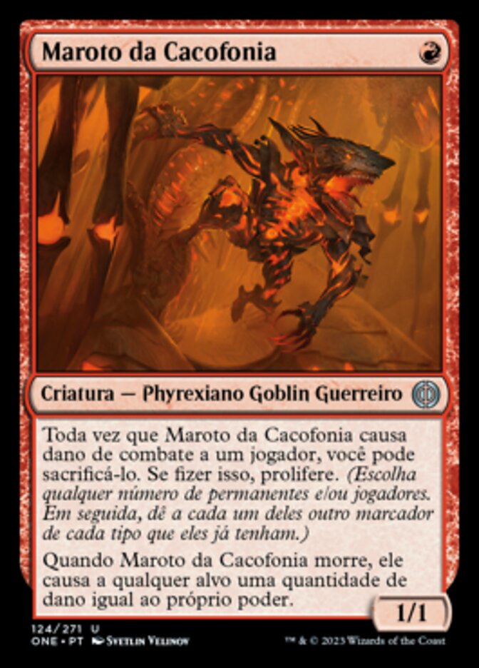 Maroto da Cacofonia / Cacophony Scamp - Magic: The Gathering - MoxLand