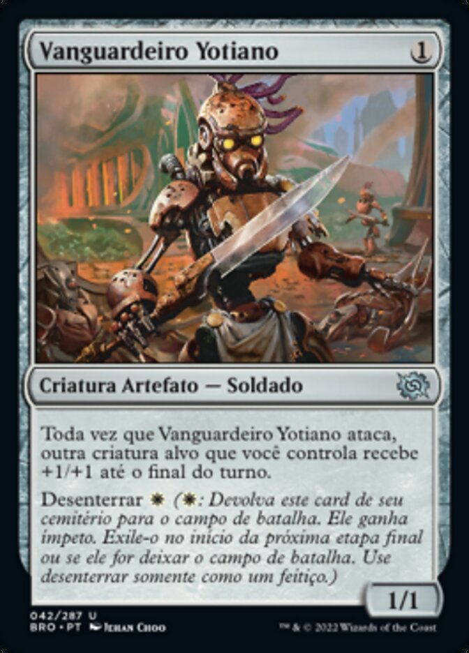 Vanguardeiro Yotiano / Yotian Frontliner - Magic: The Gathering - MoxLand