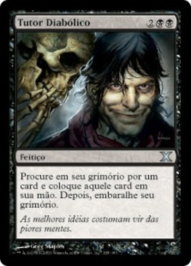 Tutor Diabólico / Diabolic Tutor - Magic: The Gathering - MoxLand