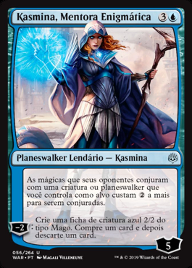 Kasmina, Mentora Enigmática / Kasmina, Enigmatic Mentor - Magic: The Gathering - MoxLand