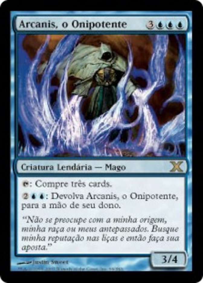 Arcanis, o Onipotente / Arcanis the Omnipotent - Magic: The Gathering - MoxLand