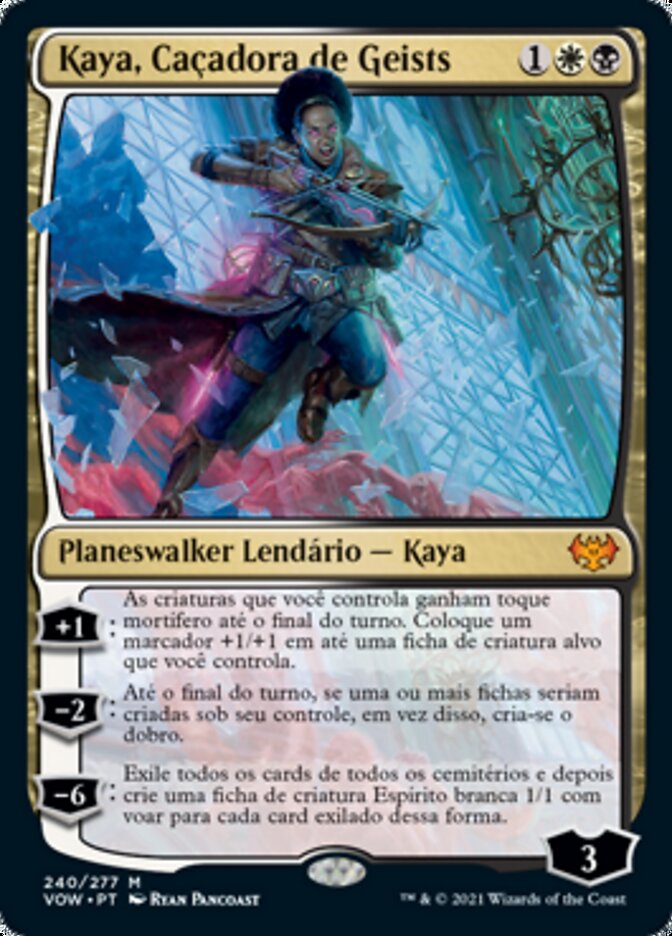 Kaya, Caçadora de Geists / Kaya, Geist Hunter - Magic: The Gathering - MoxLand