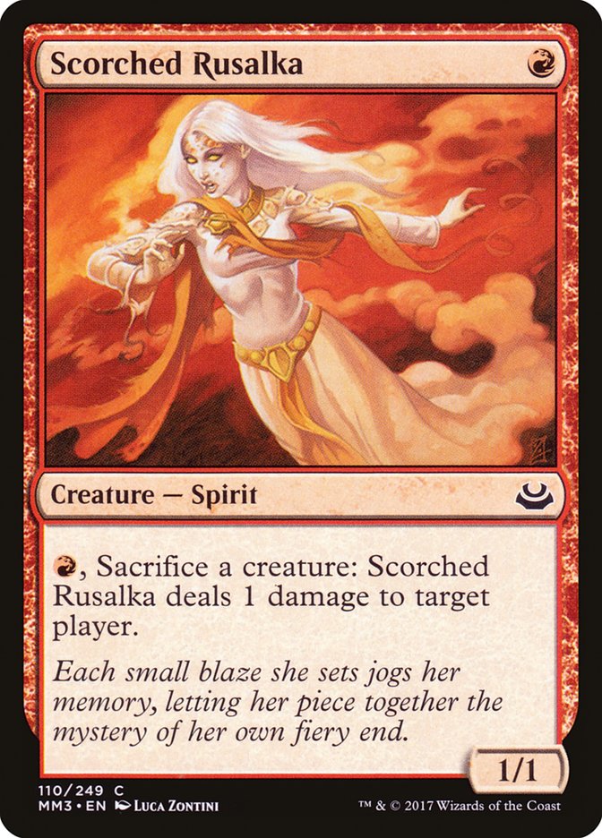 Rusalka Ardente / Scorched Rusalka - Magic: The Gathering - MoxLand