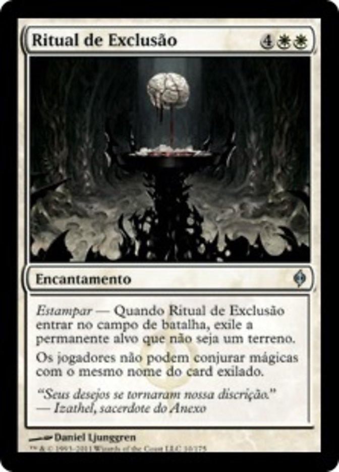 Ritual de Exclusão / Exclusion Ritual - Magic: The Gathering - MoxLand