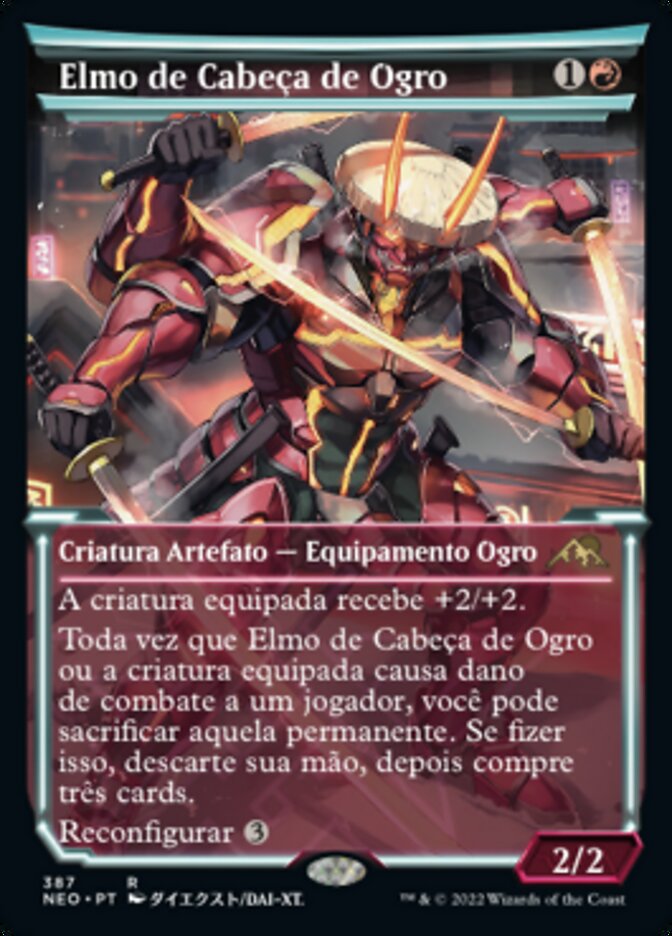 Elmo de Cabeça de Ogro / Ogre-Head Helm - Magic: The Gathering - MoxLand