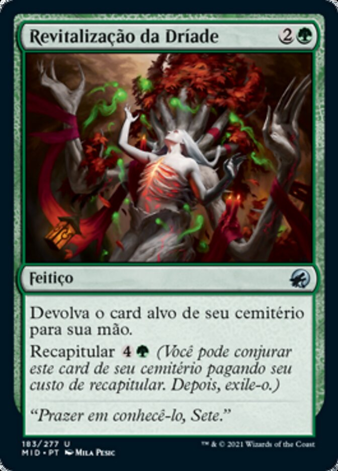 Revitalização da Dríade / Dryad's Revival - Magic: The Gathering - MoxLand