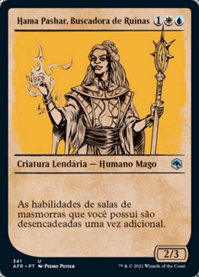 Hama Pashar, Buscadora de Ruínas / Hama Pashar, Ruin Seeker - Magic: The Gathering - MoxLand