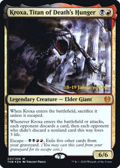 Croxa, Titã da Fome da Morte / Kroxa, Titan of Death's Hunger - Magic: The Gathering - MoxLand