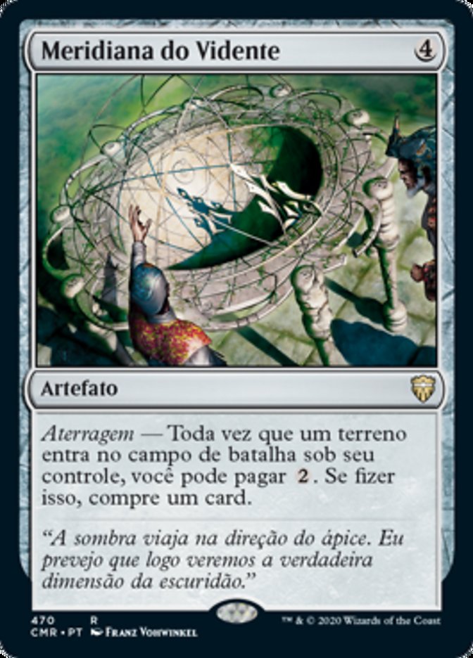 Meridiana do Vidente / Seer's Sundial - Magic: The Gathering - MoxLand