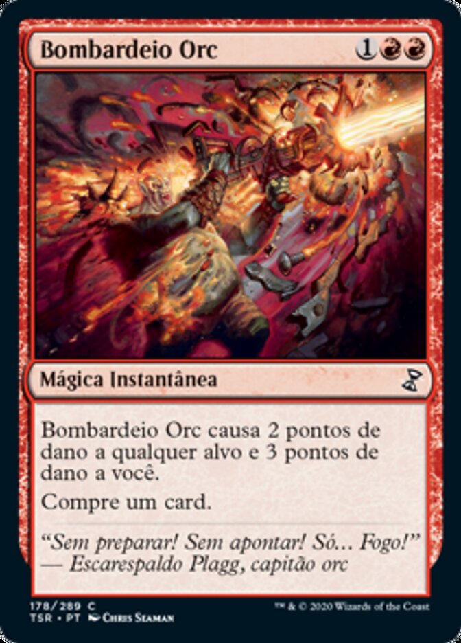 Bombardeio Orc / Orcish Cannonade - Magic: The Gathering - MoxLand