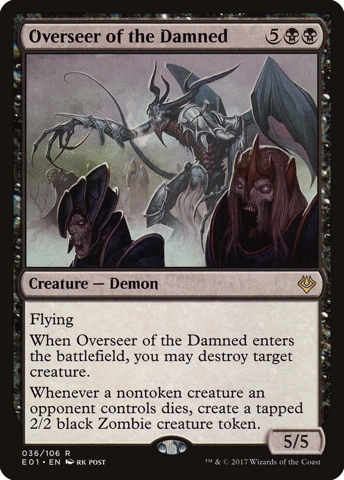 Supervisor dos Malditos / Overseer of the Damned - Magic: The Gathering - MoxLand