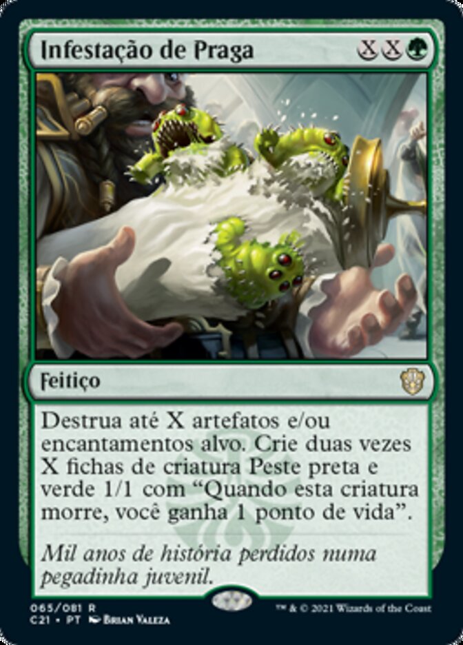 Infestação de Praga / Pest Infestation - Magic: The Gathering - MoxLand