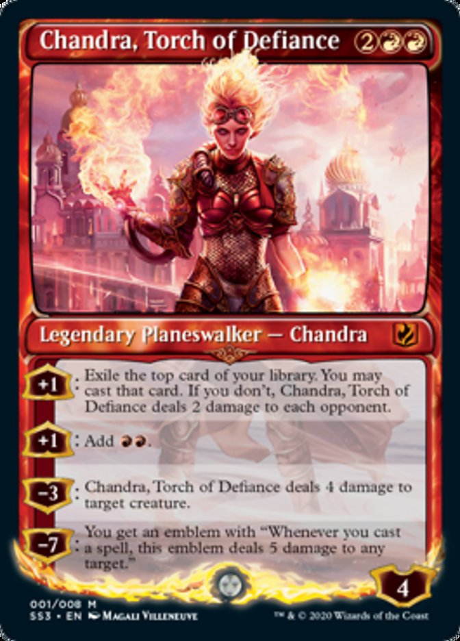 Chandra, Chama da Rebeldia / Chandra, Torch of Defiance - Magic: The Gathering - MoxLand