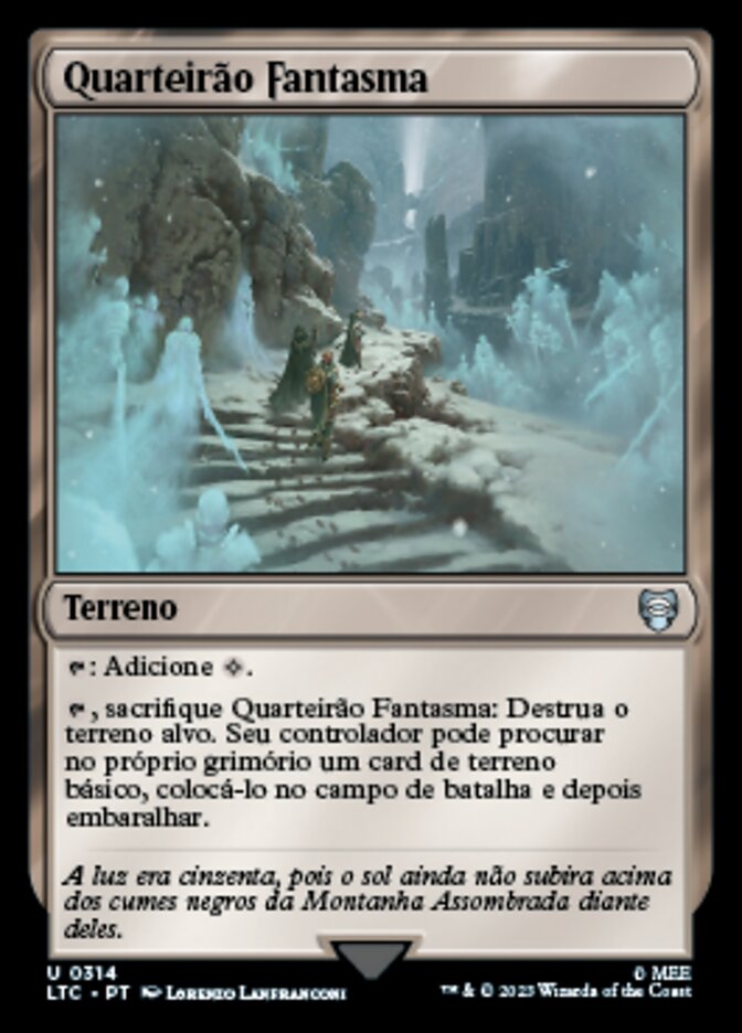 Quarteirão Fantasma / Ghost Quarter - Magic: The Gathering - MoxLand