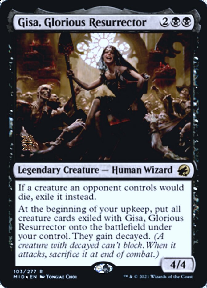 Gisa, Ressuscitadora Gloriosa / Gisa, Glorious Resurrector - Magic: The Gathering - MoxLand