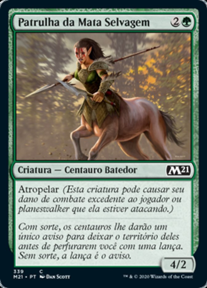 Patrulha da Mata Selvagem / Wildwood Patrol - Magic: The Gathering - MoxLand