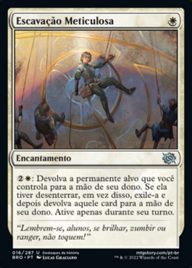 Escavação Meticulosa / Meticulous Excavation - Magic: The Gathering - MoxLand