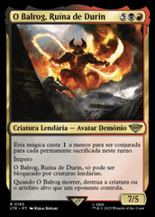 O Balrog, Ruína de Durin / The Balrog, Durin's Bane - Magic: The Gathering - MoxLand