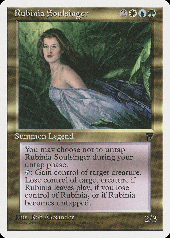 Rubinia Soulsinger / Rubinia Soulsinger - Magic: The Gathering - MoxLand