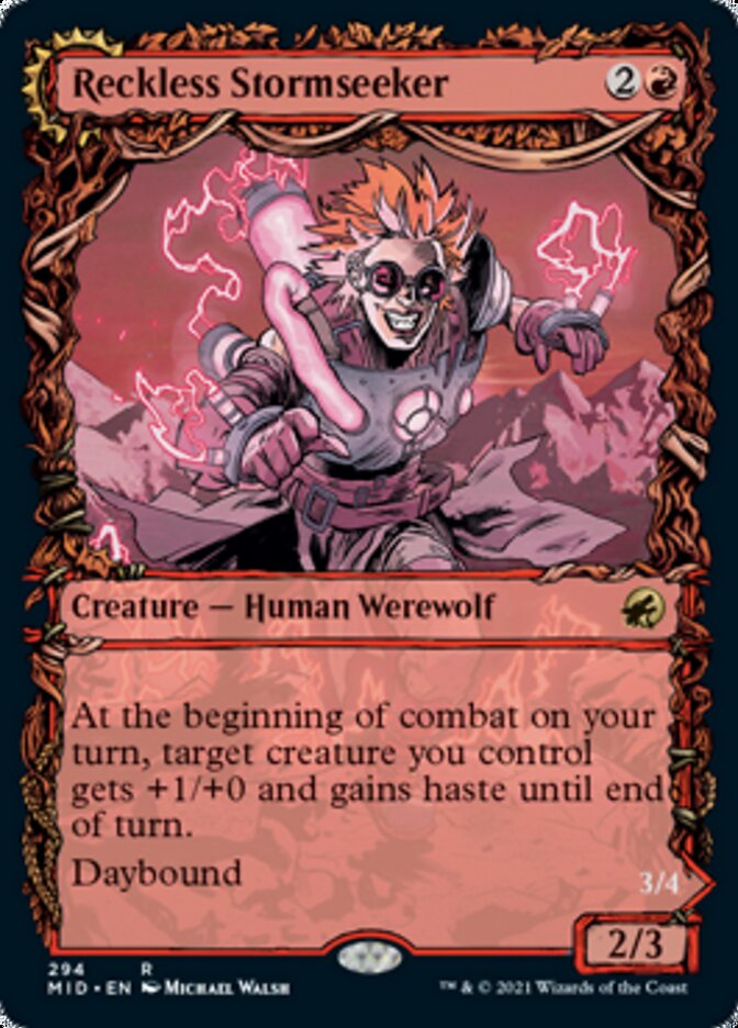 Buscadora de Tempestades Temerária / Reckless Stormseeker - Magic: The Gathering - MoxLand