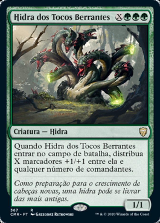 Hidra dos Tocos Berrantes / Stumpsquall Hydra - Magic: The Gathering - MoxLand