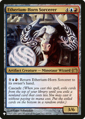 Feiticeiro dos Chifres de Etherium / Etherium-Horn Sorcerer - Magic: The Gathering - MoxLand