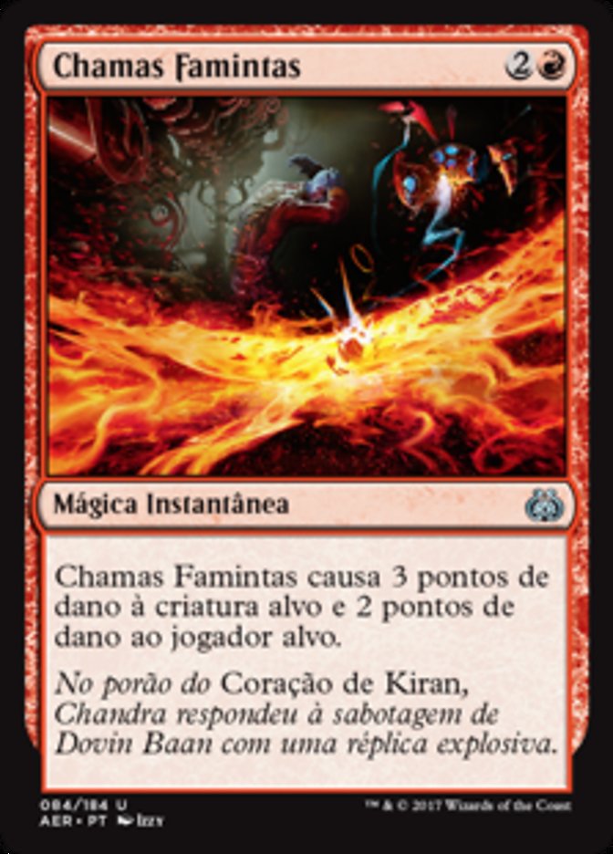 Chamas Famintas / Hungry Flames - Magic: The Gathering - MoxLand