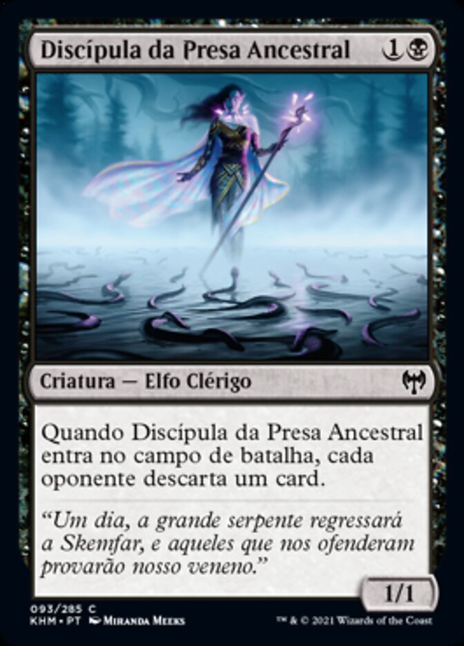 Discípula da Presa Ancestral / Elderfang Disciple - Magic: The Gathering - MoxLand
