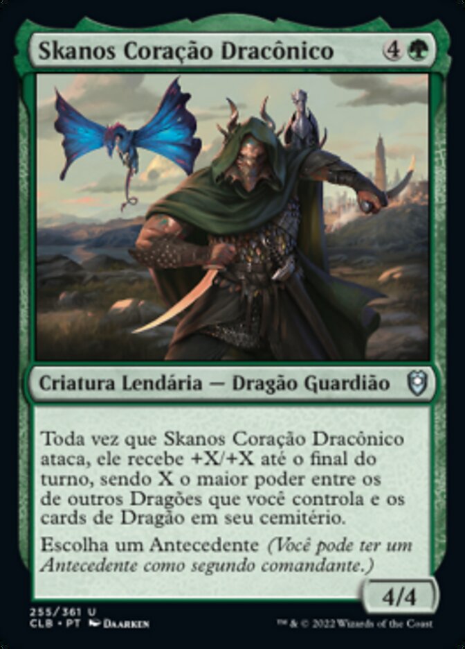 Skanos Coração Dracônico / Skanos Dragonheart - Magic: The Gathering - MoxLand