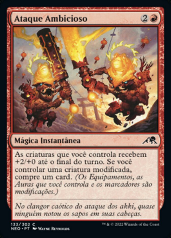 Ataque Ambicioso / Ambitious Assault - Magic: The Gathering - MoxLand