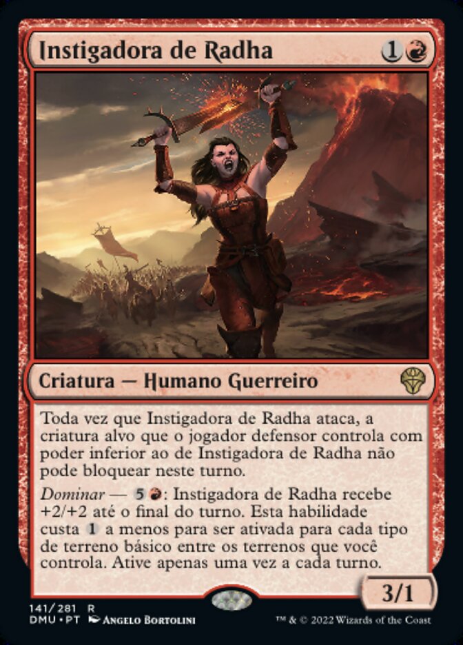 Instigadora de Radha / Radha's Firebrand - Magic: The Gathering - MoxLand