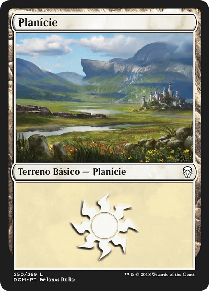 Planície / Plains - Magic: The Gathering - MoxLand