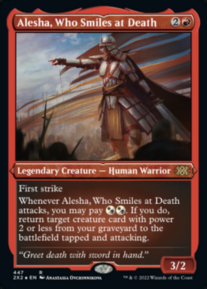 Alesha, a Que Sorri Para a Morte / Alesha, Who Smiles at Death - Magic: The Gathering - MoxLand