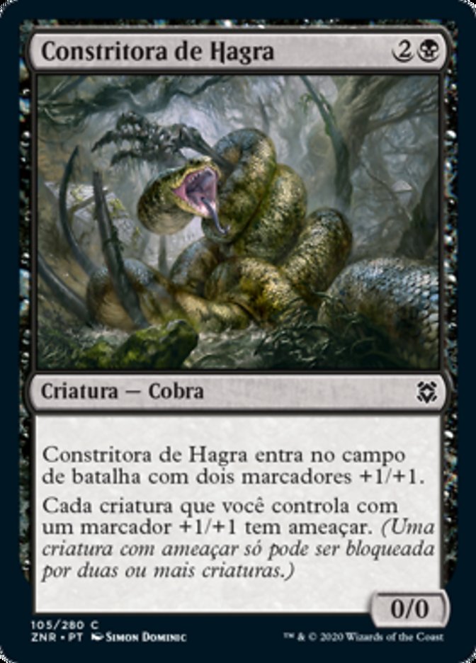 Constritora de Hagra / Hagra Constrictor - Magic: The Gathering - MoxLand