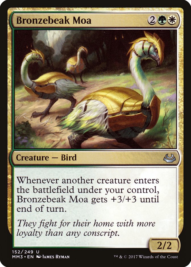 Moa do Bico de Bronze / Bronzebeak Moa - Magic: The Gathering - MoxLand