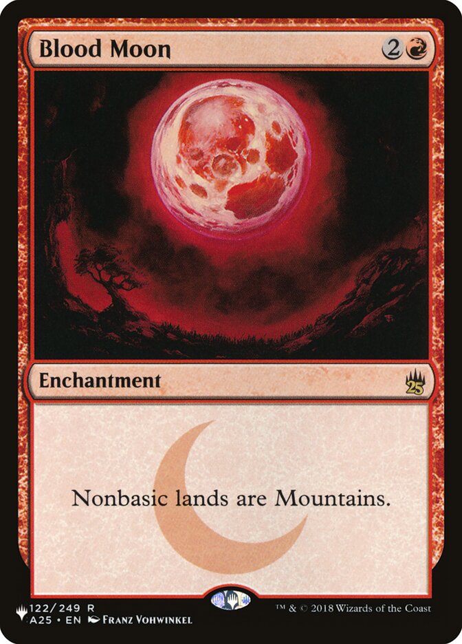 Lua Sangrenta / Blood Moon - Magic: The Gathering - MoxLand