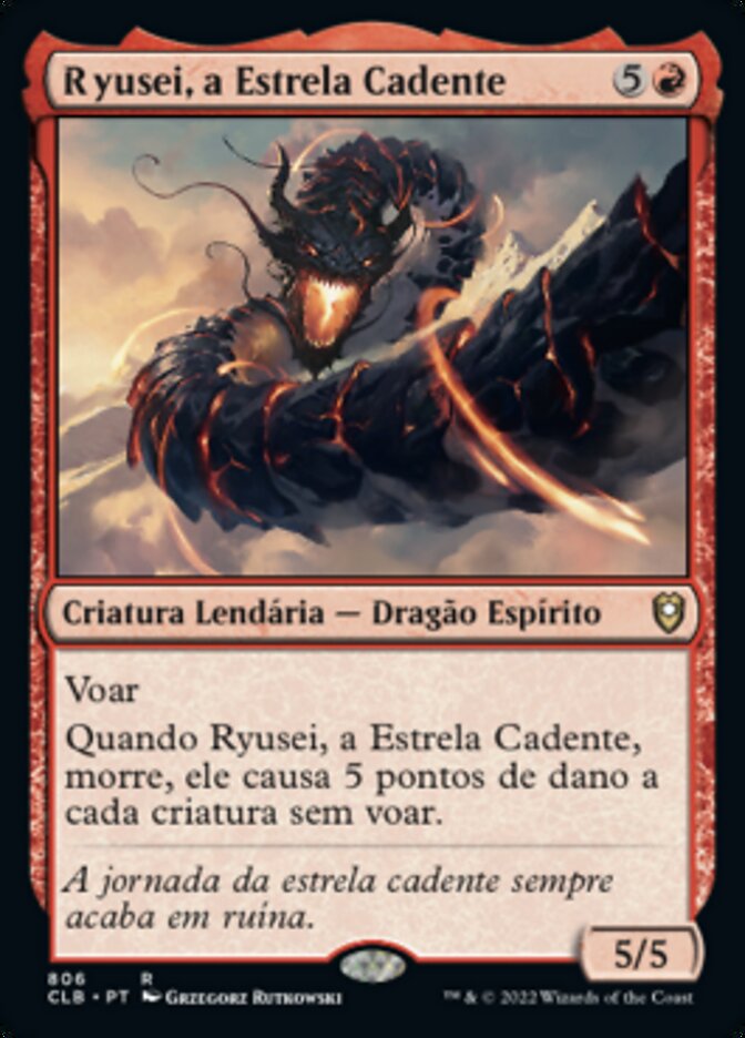 Ryusei, a Estrela Cadente / Ryusei, the Falling Star - Magic: The Gathering - MoxLand