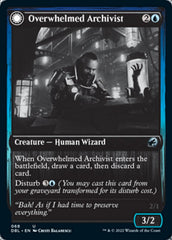 Arquivista Sobrecarregado / Overwhelmed Archivist - Magic: The Gathering - MoxLand