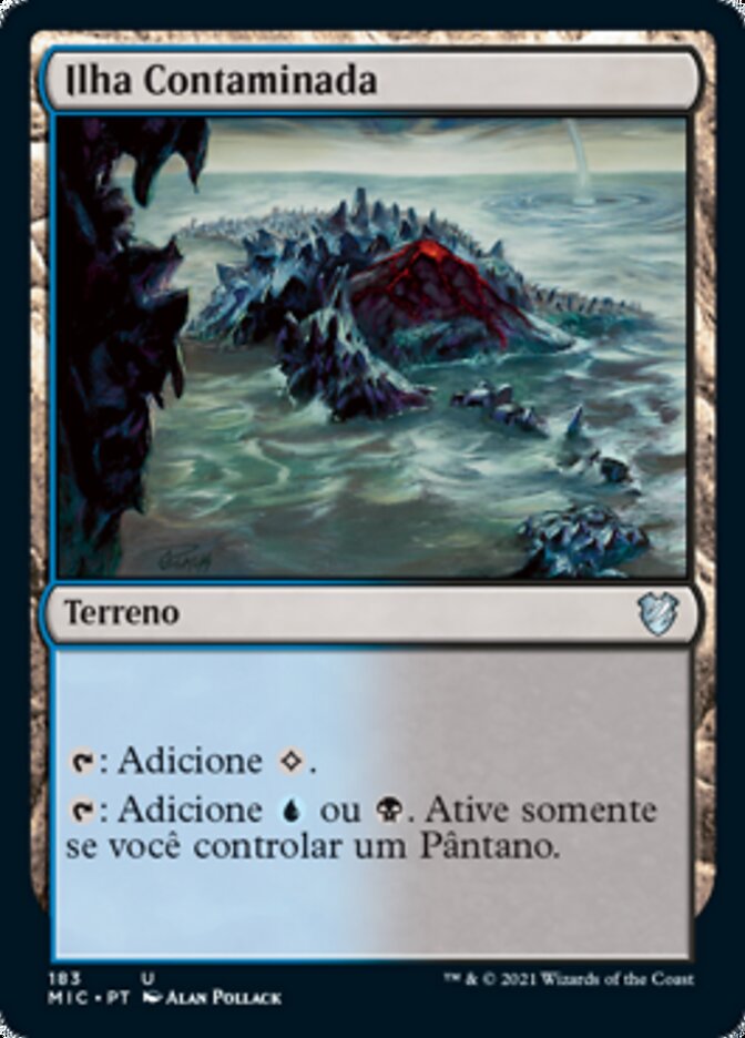 Ilha Contaminada / Tainted Isle - Magic: The Gathering - MoxLand