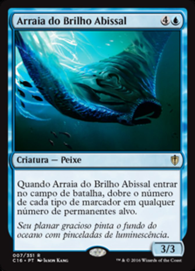 Arraia do Brilho Abissal / Deepglow Skate - Magic: The Gathering - MoxLand