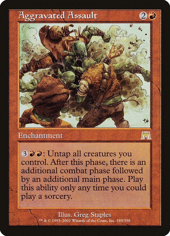 Assalto Agravado / Aggravated Assault - Magic: The Gathering - MoxLand