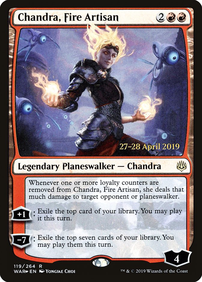 Chandra, Artesã do Fogo / Chandra, Fire Artisan - Magic: The Gathering - MoxLand