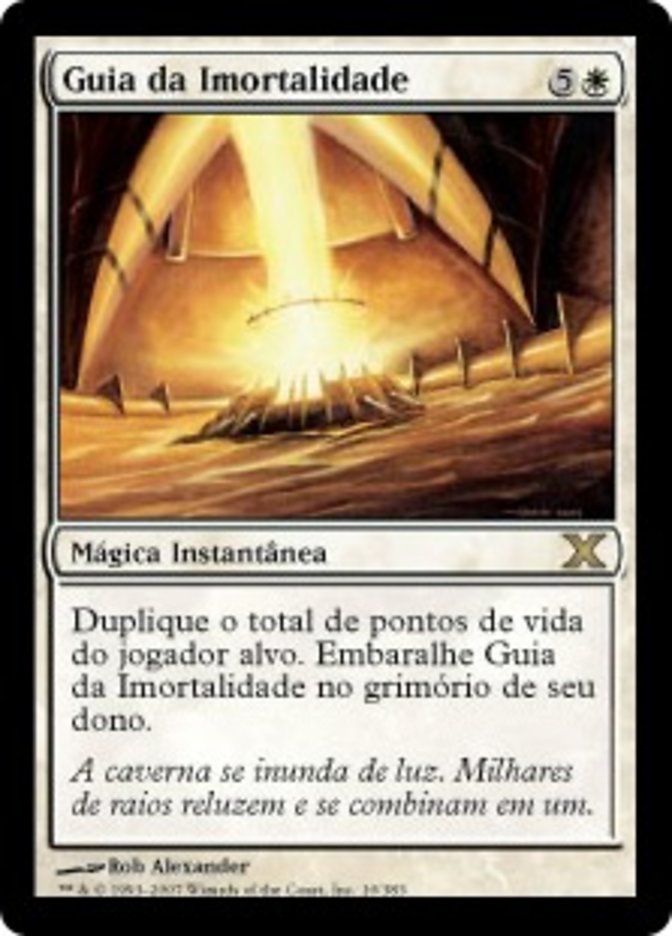 Guia da Imortalidade / Beacon of Immortality - Magic: The Gathering - MoxLand