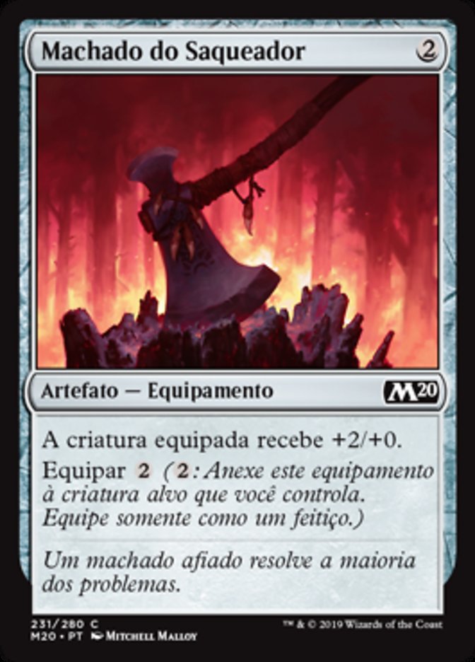 Machado do Saqueador / Marauder's Axe - Magic: The Gathering - MoxLand