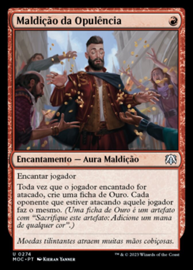 Maldição da Opulência / Curse of Opulence - Magic: The Gathering - MoxLand