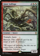 Solífugo Gigante / Giant Solifuge - Magic: The Gathering - MoxLand