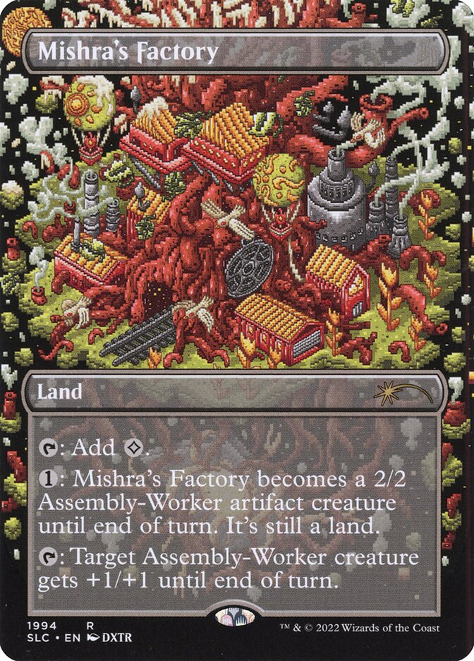 Fábrica de Mishra / Mishra's Factory - Magic: The Gathering - MoxLand