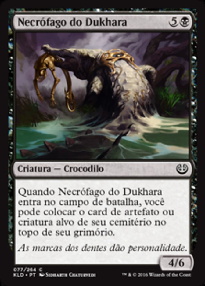 Necrófago do Dukhara / Dukhara Scavenger - Magic: The Gathering - MoxLand