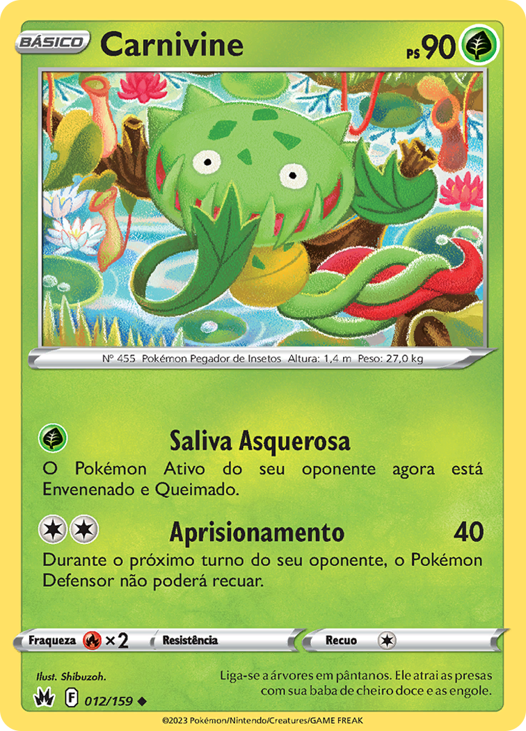 Carnivine - Pokémon TCG - MoxLand