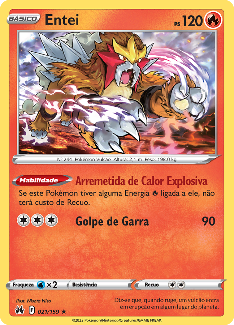 Entei - Pokémon TCG - MoxLand